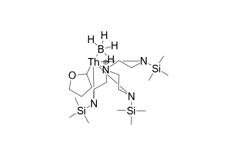{[Thorium-(tetrahydroborane)-(tetrahydrofuran)]-tris[(trimethylsilylamino)-1',2'-ethylideneamino]}