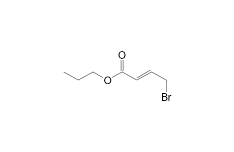 n-propyl 4-bromobut-2-(E)-enoate