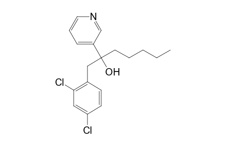3-Pyridinemethanol, alpha-[(2,4-dichlorophenyl)methyl]-alpha-pentyl-