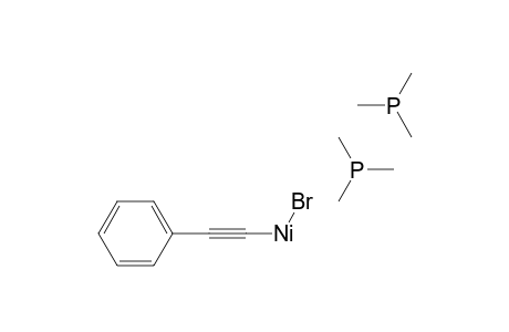 Bromo (phenylethynyl) bis(trimethylphosphane) nickel(II)