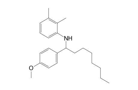 N-[1-(4-methoxyphenyl)octyl]-2,3-dimethyl-aniline