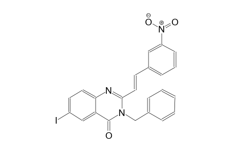 3-benzyl-6-iodo-2-[(E)-2-(3-nitrophenyl)ethenyl]-4(3H)-quinazolinone