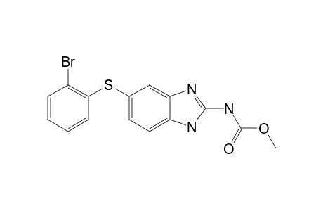 METHYL-5-(ORTHO-BROMOPHENYLTHIO)-2-BENZIMIDAZOLECARBAMATE