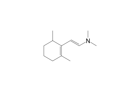 Ethenamine, 2-(2,6-dimethyl-1-cyclohexen-1-yl)-N,N-dimethyl-, (E)-(.+-.)-