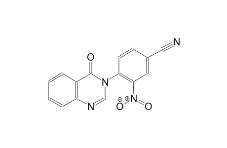 benzonitrile, 3-nitro-4-(4-oxo-3(4H)-quinazolinyl)-