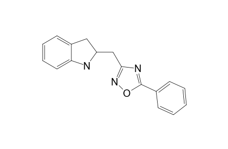 3-(2-Indolinylmethyl)-5-phenyl-1,2,4-oxadiazole