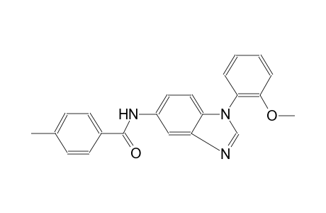 benzamide, N-[1-(2-methoxyphenyl)-1H-benzimidazol-5-yl]-4-methyl-