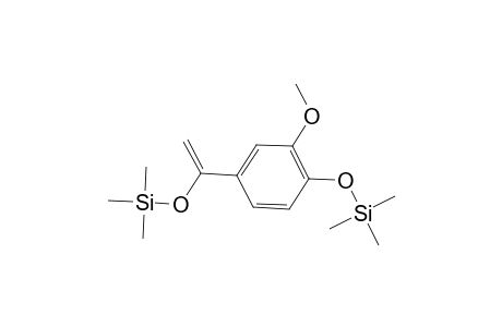 (2-Methoxy-4-(1-[(trimethylsilyl)oxy]vinyl)phenoxy)(trimethyl)silane