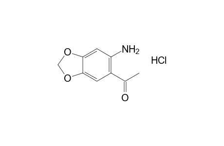 2'-Amino-4',5'-methylenedioxyacetophenone hydrochloride