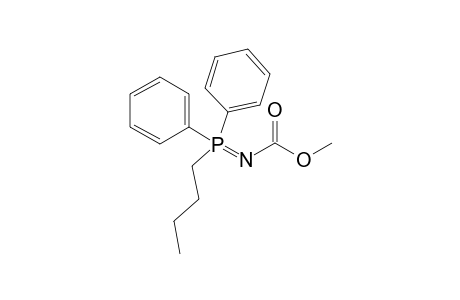 P,P-Diphenyl-P-(butyl)(N-methoxycarbonyl)phosphazene