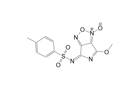 benzenesulfonamide, N-[(4E)-6-methoxy-1-oxido-4H-pyrrolo[3,4-c][1,2,5]oxadiazol-4-ylidene]-4-methyl-