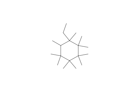 1-Ethyl-1,2,2,3,3,4,4,5,5,6-decamethylcyclohexane