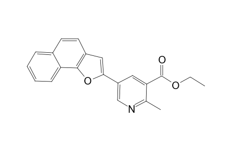 Ethyl 2-methyl-5-(naphtho[1,2-b]furan-2-yl)pyridine-3-carboxylate