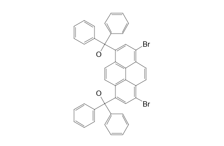 1,8-(1-HYDROXY-DIPHENYLMETHYL)-3,6-DIBROMOPYRENE