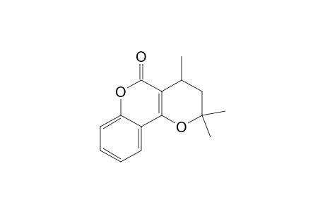 2H,5H-Pyrano[3,2-c][1]benzopyran-5-one, 3,4-dihydro-2,2,4-trimethyl-