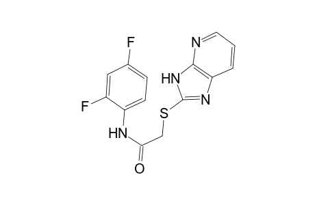 N-(2,4-Difluoro-phenyl)-2-(3H-imidazo[4,5-b]pyridin-2-ylsulfanyl)-acetamide