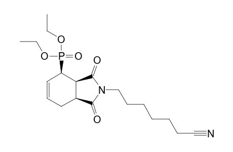 DIETHYL-2-(6-CYANOHEXYL)-1,3-DIOXO-2,3,3A,4,7,7A-HEXAHYDRO-1H-ISOINDOLE-4-PHOSPHONATE