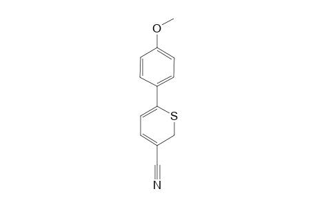 6-(4-Methoxyphenyl)-2H-thiopyran-3-carbonitrile
