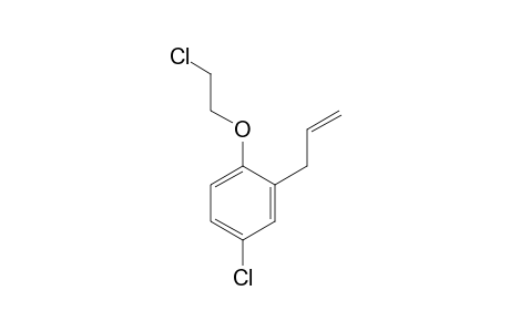 2-Allyl-4-chloro-1-(2-chloroethoxy)benzene