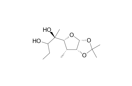 D-glycero-.alpha.-D-gulo-Octofuranose, 3,7,8-trideoxy-3-methyl-5-C-methyl-1,2-O-(1-methylethylidene)-