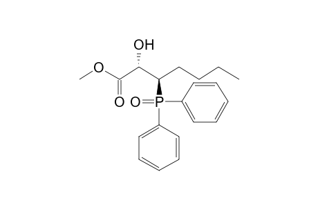 (2S,3R)-3-diphenylphosphoryl-2-hydroxy-enanthic acid methyl ester