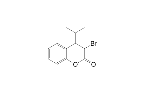 3-Bromo-3,4-dihydro-4-isopropyl-2H-1-benzopyran-2-one