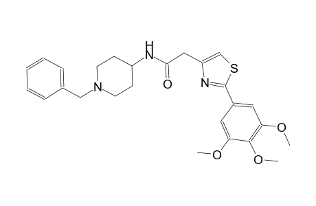 4-thiazoleacetamide, N-[1-(phenylmethyl)-4-piperidinyl]-2-(3,4,5-trimethoxyphenyl)-