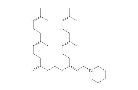 1-((2Z,10E)-3-((E)-4,8-dimethylnona-3,7-dien-1-yl)-11,15-dimethyl-7-methylenehexadeca-2,10,14-trien-1-yl)piperidine