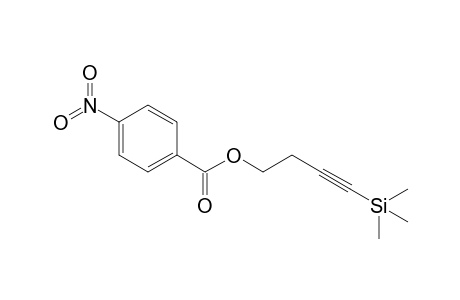 4-(Trimethylsilyl)but-3-ynyl 4-nitrobenzoate