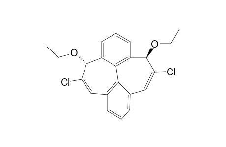 (4R,12R)-5,11-dichloro-4,12-diethoxy-4,12-dihydrodibenzo[ef,kl]heptalene