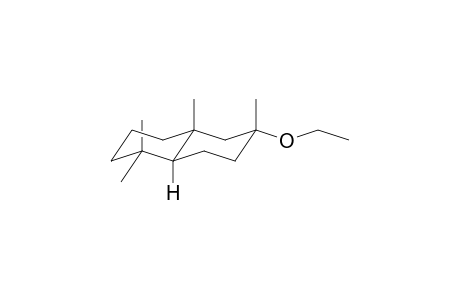 NAPHTALENE, 6-ETHOXYDECAHYDRO-1,1,4a,6-TETRAMETHYL-