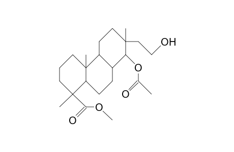 14-Acetoxy-16-hydroxy-18-isopimaranoic acid, methyl ester