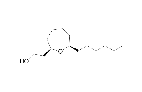 2-Oxepaneethanol, 7-hexyl-, (2R-cis)-