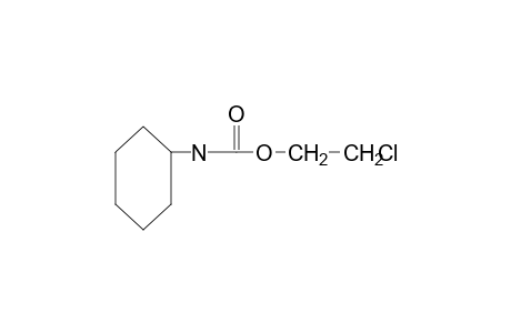 cyclohexanecarbamic acid, 2-chloroethyl ester