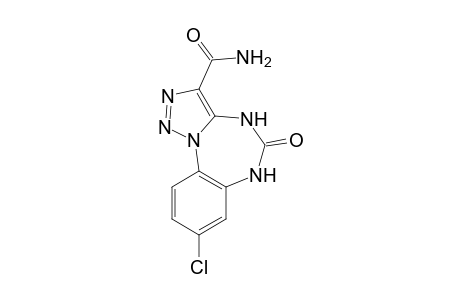 3-Carboxamido-8-chloro-1,2,3-triazolo[1,5-a]-(1,3,5)-benzotriazepin-5-one