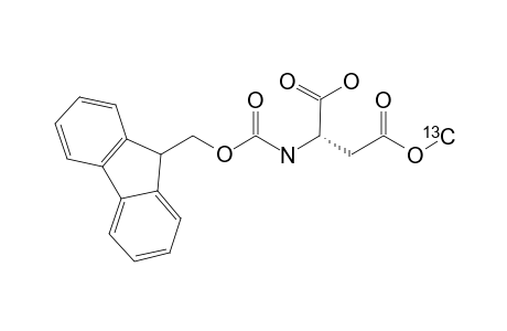 N-(9-FLUORENYLMETHOXYCARBONYL)-L-ASPARTYL-BETA-(13)C-METHYLESTER
