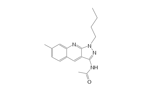 N-(1-butyl-7-methyl-1H-pyrazolo[3,4-b]quinolin-3-yl)acetamide