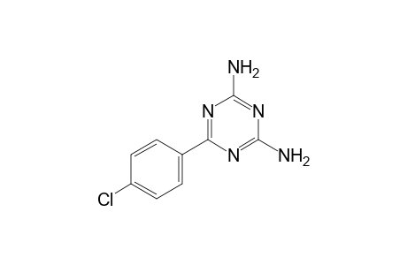 2-(p-chlorophenyl)-4,6-diamino-s-triazine