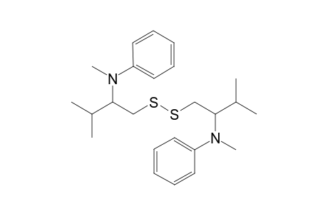 (S,S)-Bis[N-methyl-N-phenyl-2-amino-3-methylbutane)disulfide