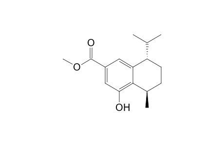 (5R,8S)-4-Hydroxy-8-isopropyl-5-methyl-5,6,7,8-tetrahydro-naphthalene-2-carboxylic acid methyl ester