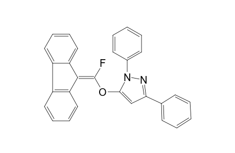 5-((9H-fluoren-9-ylidene)fluoromethoxy)-1,3-diphenyl-1H-pyrazole