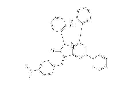 1-(4-Dimethylaminobenzylidene)-2-oxo-3,5,7-triphenyl-3H-indolizinium Chloride