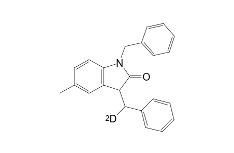 1-Benzyl-3-[deuterio(phenyl)methyl]-5-methyl-3H-indol-2-one