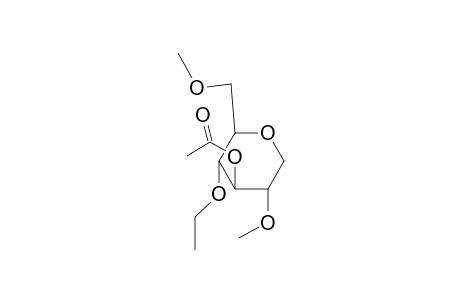 4-O-Acetyl-2,6-O-dimethyl-3-O-ethyl-1,5-anhydroglucitol
