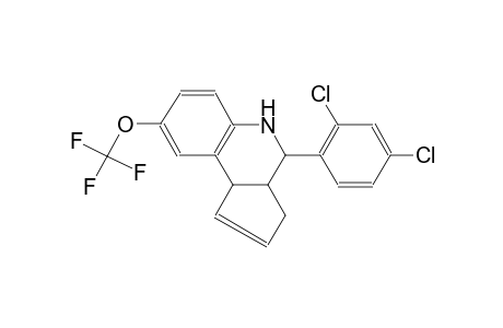 3H-cyclopenta[c]quinoline, 4-(2,4-dichlorophenyl)-3a,4,5,9b-tetrahydro-8-(trifluoromethoxy)-
