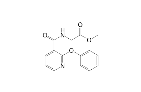 N-(2-phenoxynicotinoyl)glycine, methyl ester