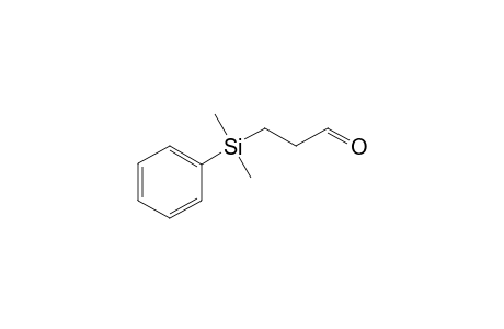 3-(Dimethyl(phenyl)silyl)propanal
