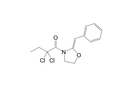 3-(2,2-dichlorobutanoyl)-2-benzylidenoxazolidine