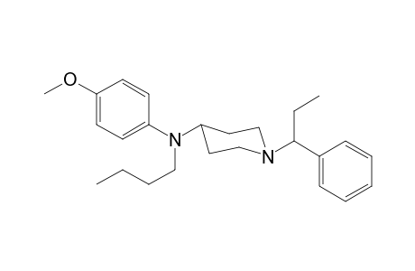 N-Butyl-N-4-methoxyphenyl-1-(1-phenylpropyl)piperidin-4-amine
