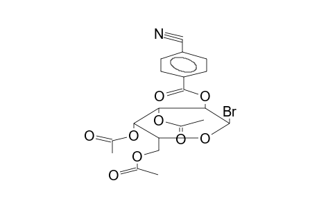 3,4,6-TRI-O-ACETYL-2-O-(4-CYANOBENZOYL)-ALPHA-D-GALACTOPYRANOSYLBROMIDE